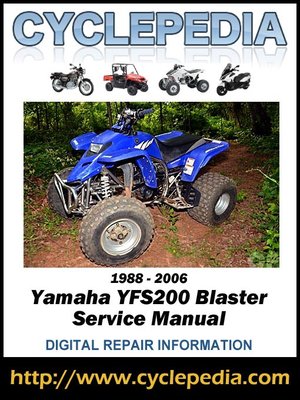 cover image of Yamaha YFS200 Blaster 1988-2006 Service Manual